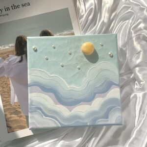 【オーダー作品】絵画で自分の感情に向き合う!?シンプルな絵画作品に込めた驚きの秘密とは…。